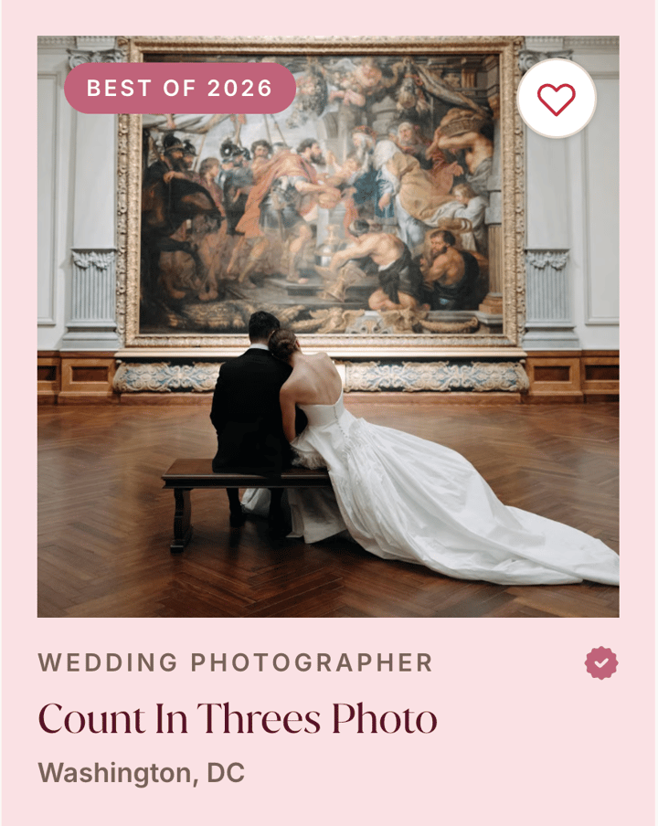 Loverly wedding photographer vendor card