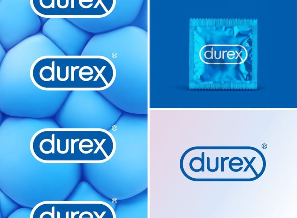 Durex packaging concepts in blue